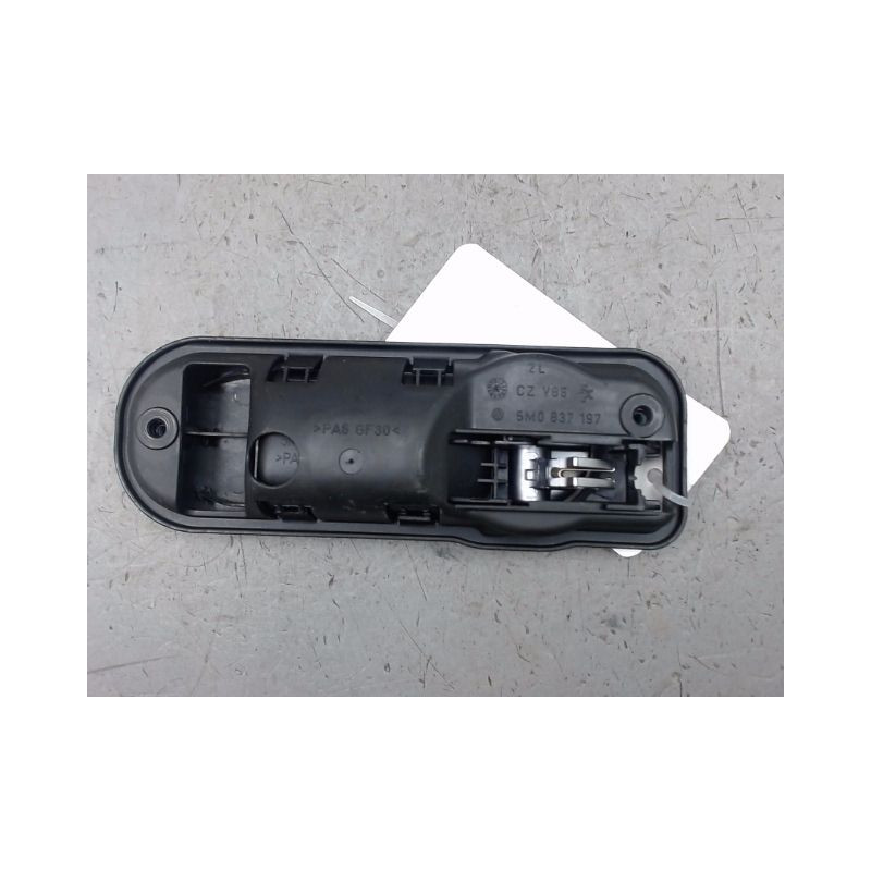 POIGNEE INTERIEURE PORTE ARRIERE GAUCHE VOLKSWAGEN GOLF PLUS Phase 1 (1K) 2005-2009