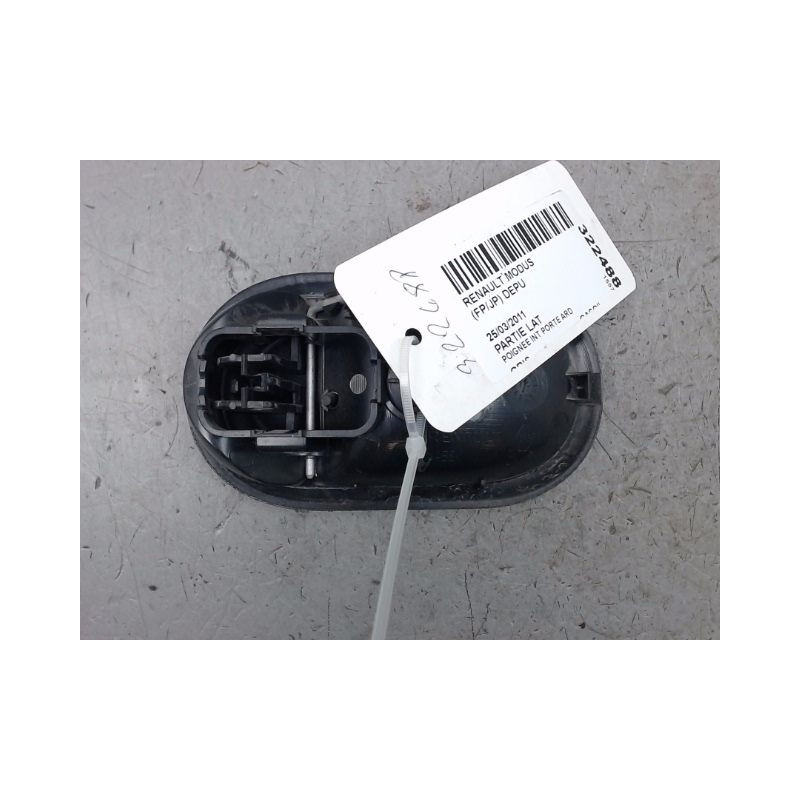 POIGNEE INTERIEURE PORTE ARRIERE DROIT RENAULT MODUS Phase 2 2008-...