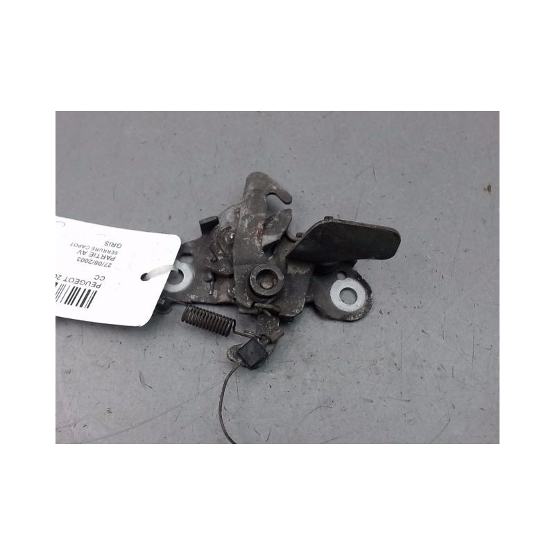 SERRURE CAPOT PEUGEOT 206 CC 2P 2000-2007
