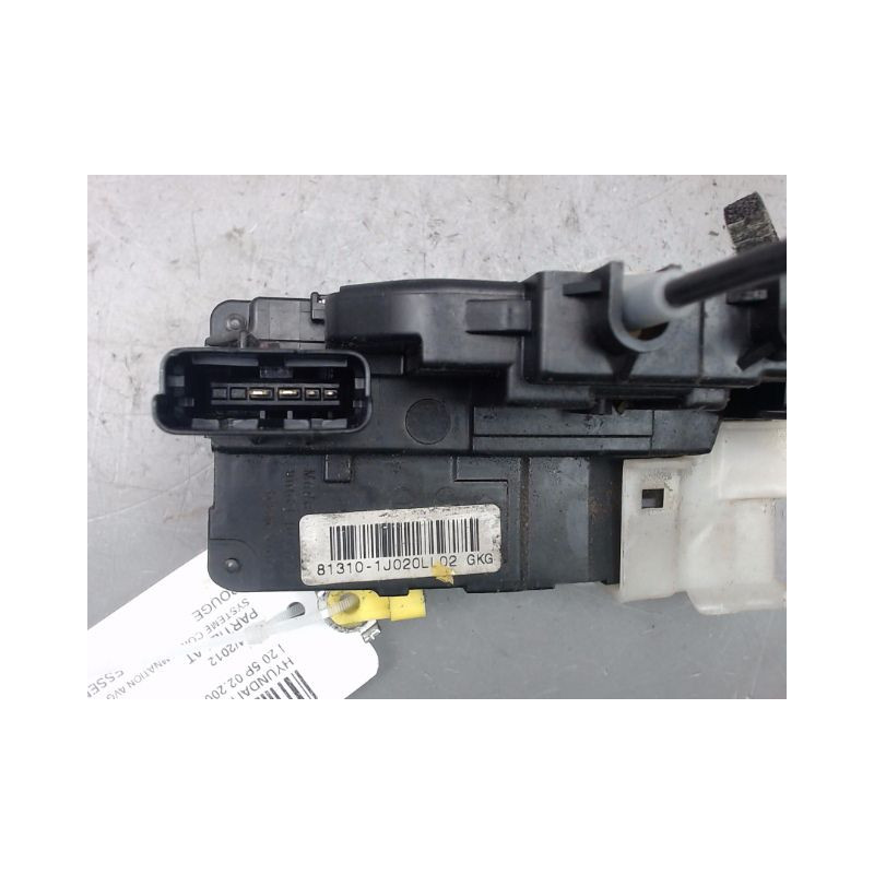 SYSTEME CONDAMNATION AVANT GAUCHE HYUNDAI I 20 2009-