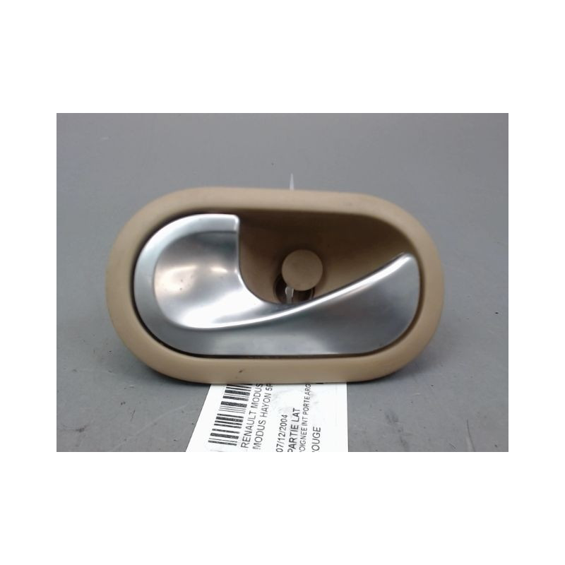 POIGNEE INTERIEURE PORTE ARRIERE GAUCHE RENAULT MODUS Phase 1 2004-2007