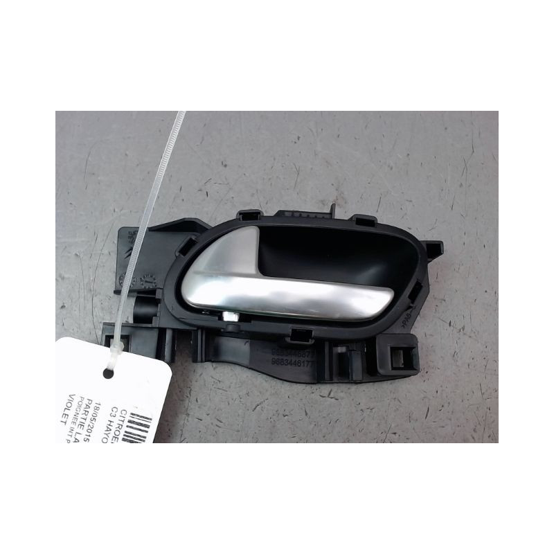 POIGNEE INTERIEURE PORTE ARRIERE GAUCHE CITROEN C3 II Phase 2 (A51) 2013-...