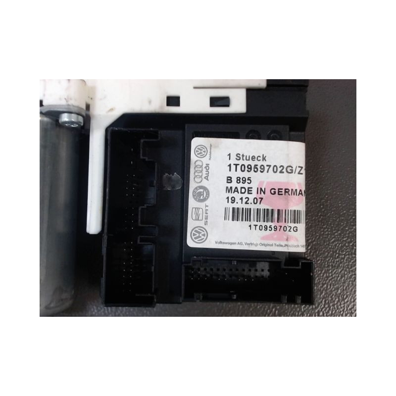 MECANISME+MOTEUR LEVE-GLACE AVANT DROIT SEAT LEON II Phase 1 (1P) 2005-2009