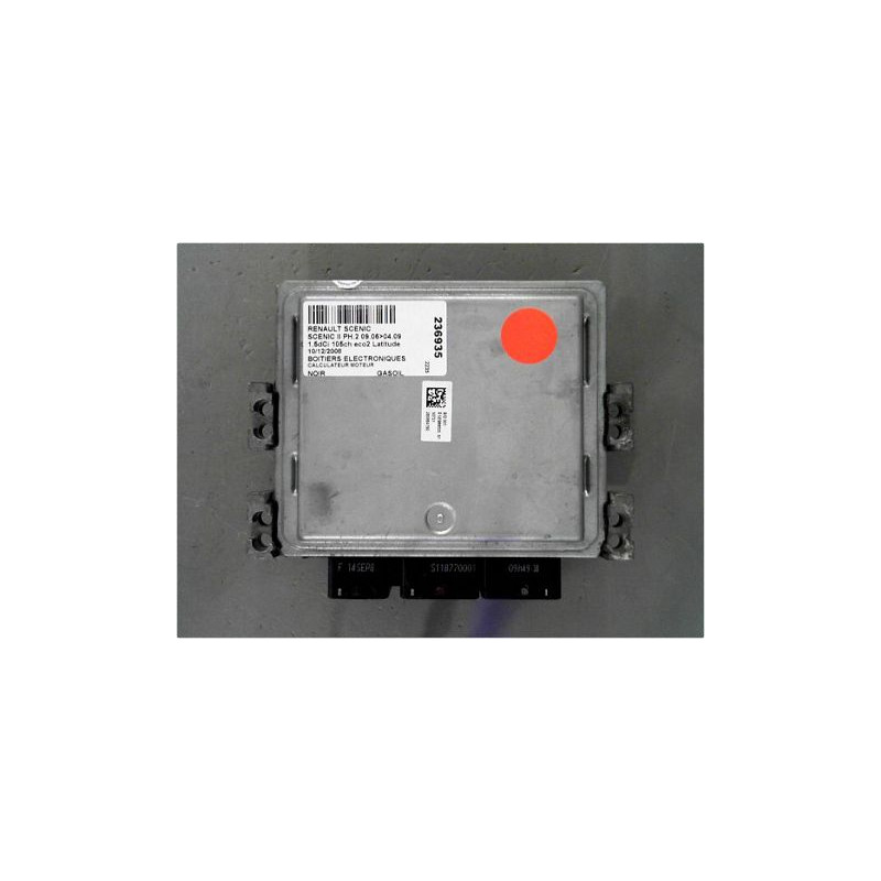 CALCULATEUR MOTEUR RENAULT SCENIC II PH.2 06-09