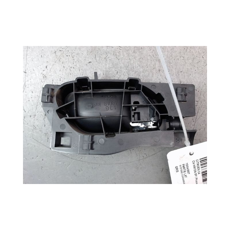 POIGNEE INTERIEURE PORTE AVANT GAUCHE CITROEN C4 I Phase 1 2004-2008