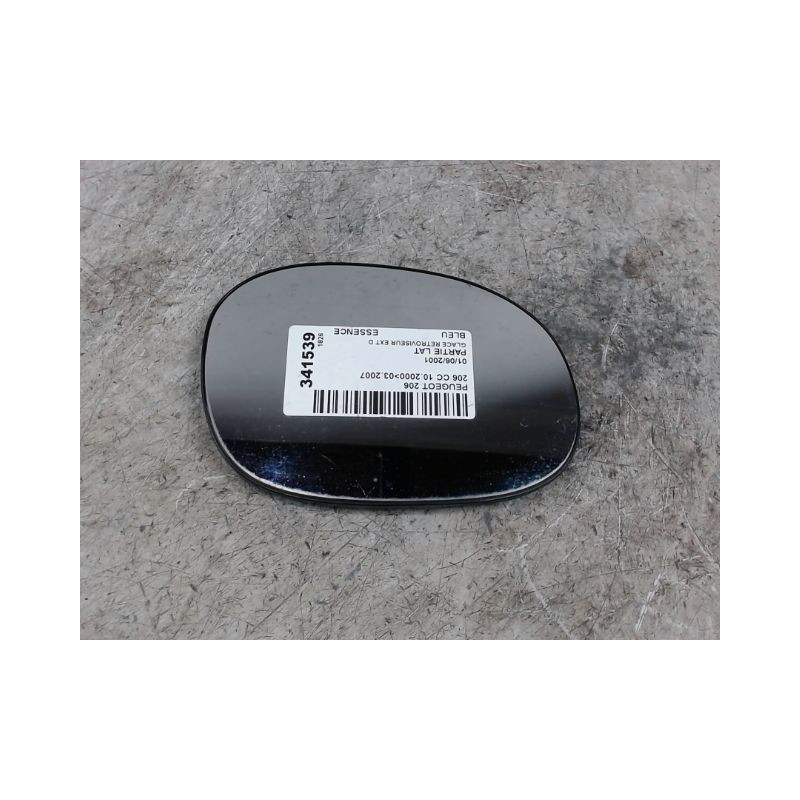GLACE RETROVISEUR EXT D PEUGEOT 206 CC 2000-2007