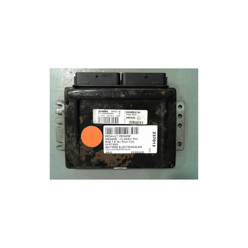 CALCULATEUR MOTEUR RENAULT MEGANE  I CLASSIC PH2 99-02