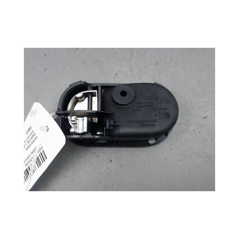 POIGNEE INTERIEURE PORTE ARRIERE DROIT FORD FUSION Phase 2 2005-...