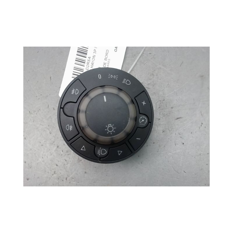 INTERIEUR COMMANDE PHARES OPEL CORSA IV Phase 1 (D) 2006-2010