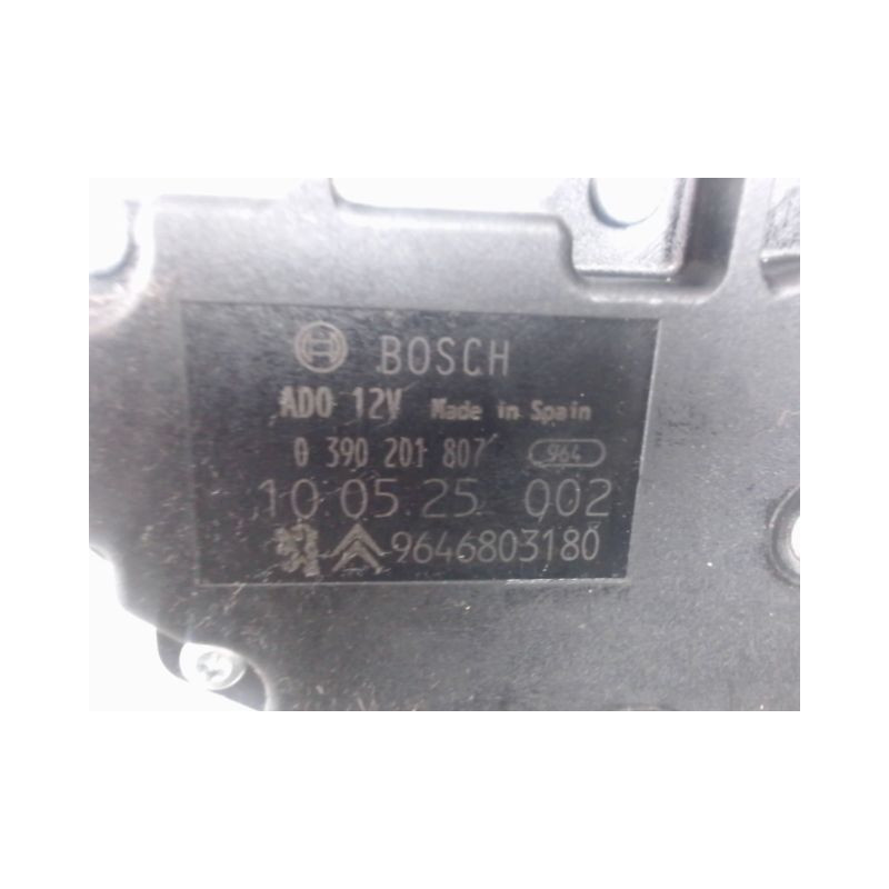 MOTEUR ESSUIE-GLACE ARRIERE CITROEN C4 2010-