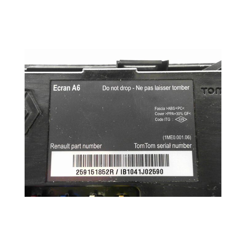 AFFICHEUR DIGITAL RENAULT CLIO III Phase 2 2009-...