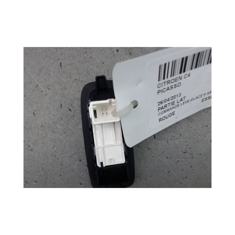 COMMANDE LEVE-GLACE PORTE ARG CITROEN C4 PICASSO