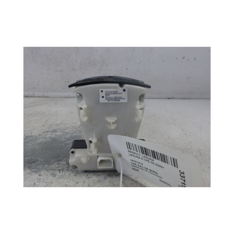 COMMANDE DE CHAUFFAGE RENAULT LAGUNA III CPÉ 2008-