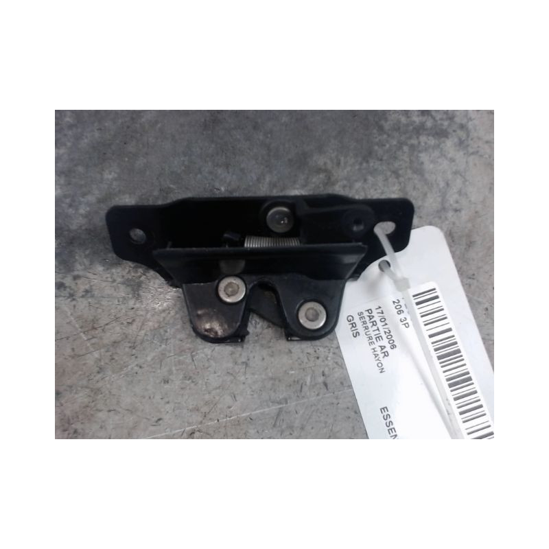 SERRURE HAYON  PEUGEOT 206 3P