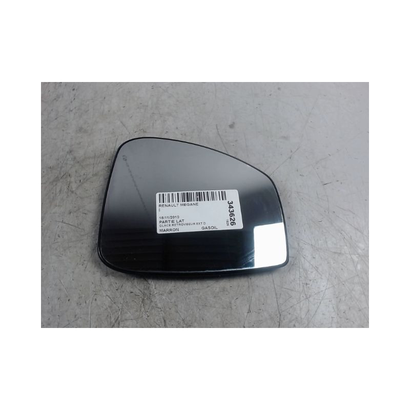 GLACE RETROVISEUR EXT D RENAULT SCENIC III 2009-