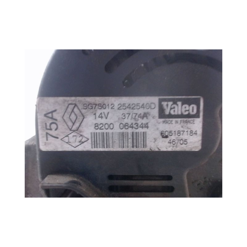 ALTERNATEUR RENAULT TWINGO PH.3 2000-2007