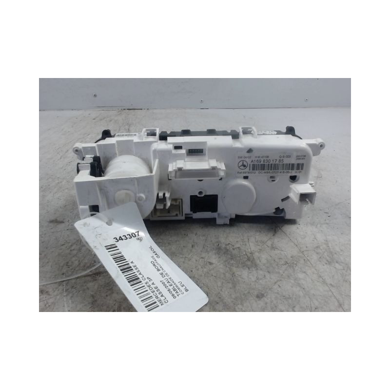 COMMANDE DE CHAUFFAGE MERCEDES CLASSE A 3P
