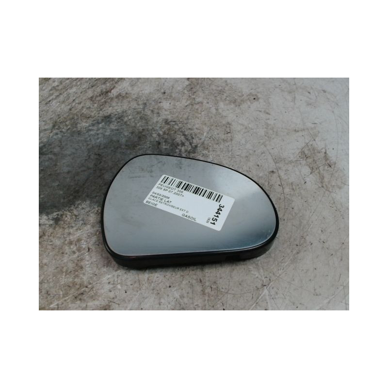 GLACE RETROVISEUR EXT D PEUGEOT 308 2007-