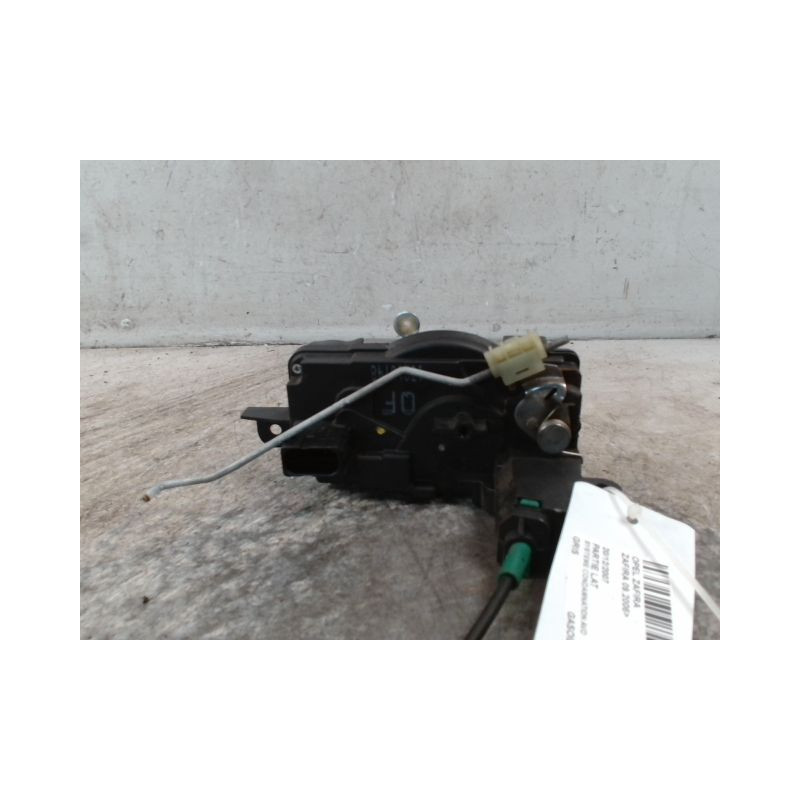 SYSTEME CONDAMNATION AVANT DROIT OPEL ZAFIRA 2006-