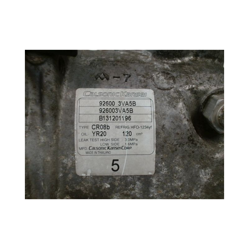COMPRESSEUR AIR CONDITIONNE NISSAN NOTE