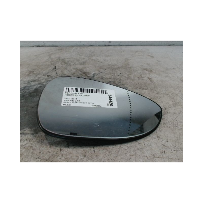 GLACE RETROVISEUR EXT D FORD FIESTA 2010-