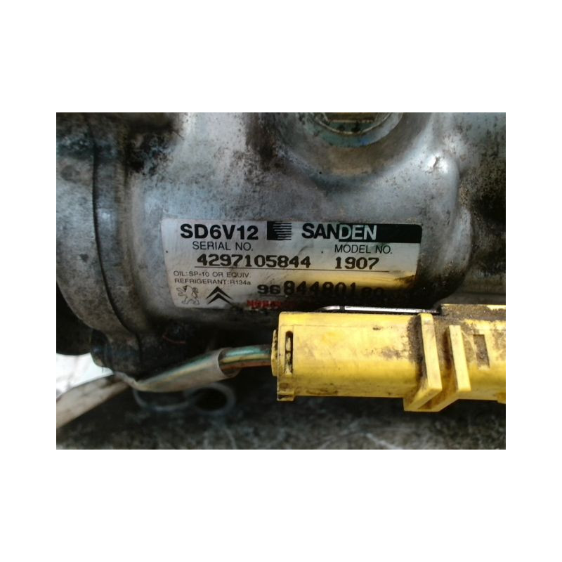 COMPRESSEUR AIR CONDITIONNE PEUGEOT 206 5P