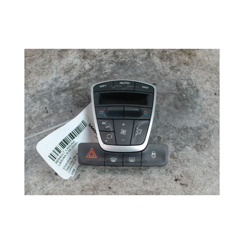 COMMANDE DE CHAUFFAGE RENAULT LAGUNA III 2009-