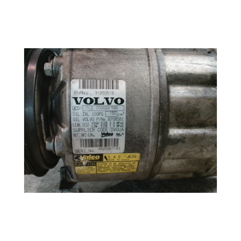 COMPRESSEUR AIR CONDITIONNE VOLVO XC70