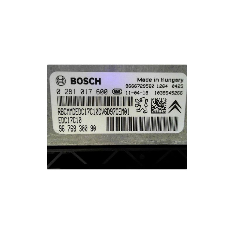 CALCULATEUR MOTEUR CITROEN BERLINGO II MULTISPACE 08-12