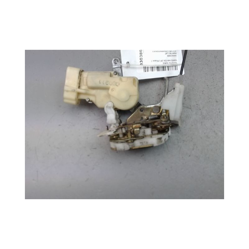 SYSTEME CONDAMNATION AVANT GAUCHE TOYOTA YARIS I Phase 2 2003-2005