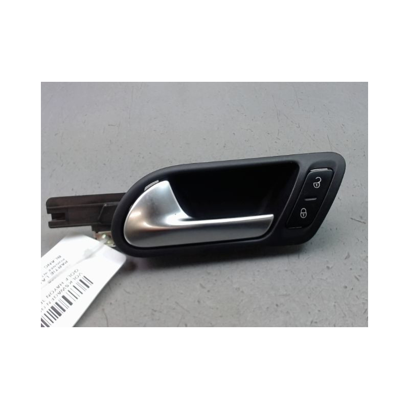 POIGNEE INTERIEURE PORTE AVANT GAUCHE VOLKSWAGEN GOLF V (1K) 2003-2008