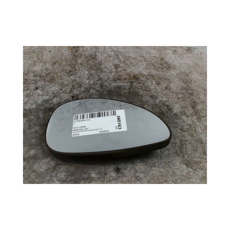GLACE RETROVISEUR EXT D CITROEN C4 COUPE