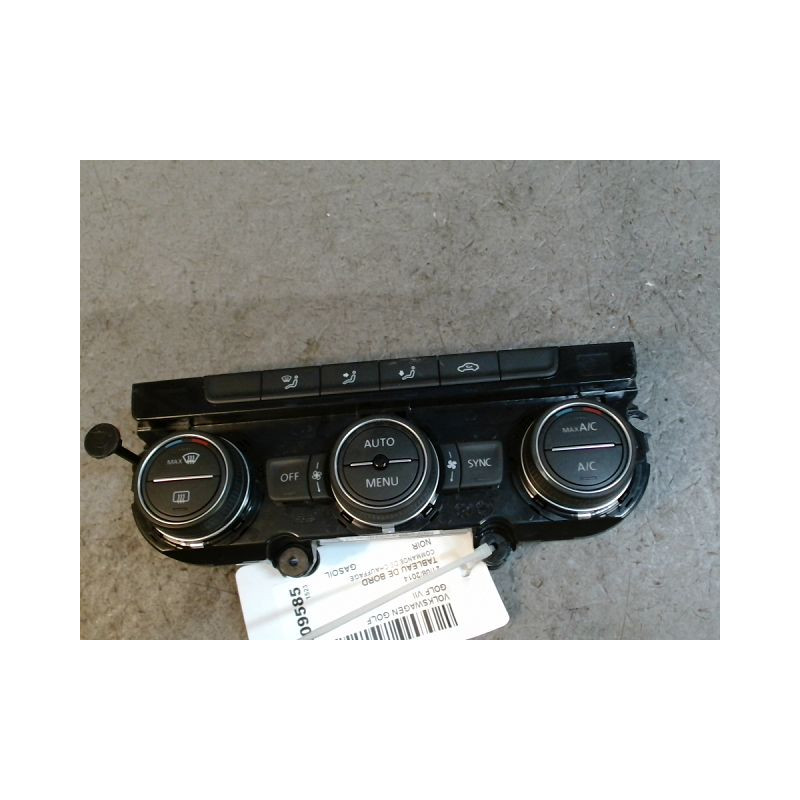 COMMANDE DE CHAUFFAGE VOLKSWAGEN GOLF VII