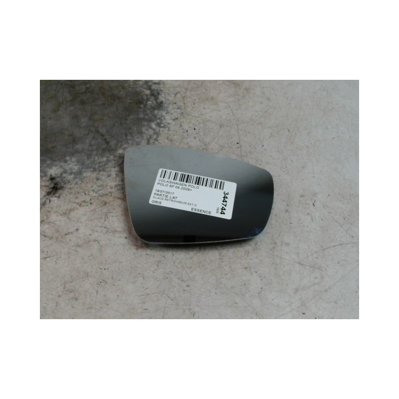 GLACE RETROVISEUR EXT D VOLKSWAGEN POLO 2009-