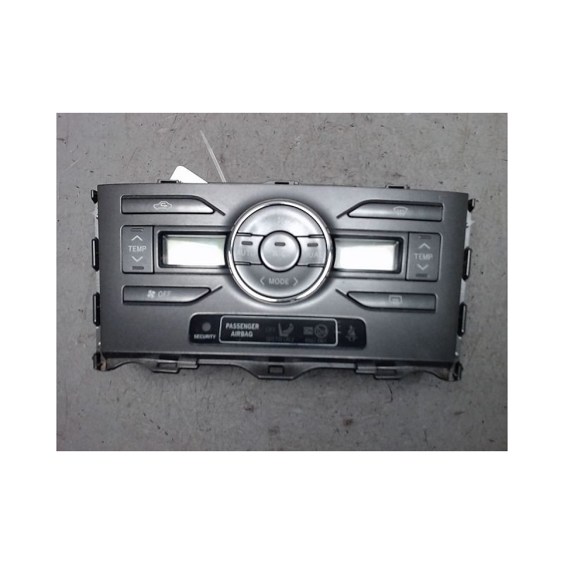 COMMANDE DE CHAUFFAGE TOYOTA AURIS 2007-