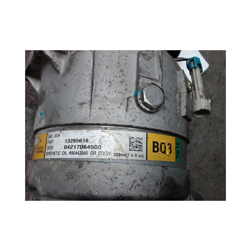 COMPRESSEUR AIR CONDITIONNE OPEL VECTRA 2005-