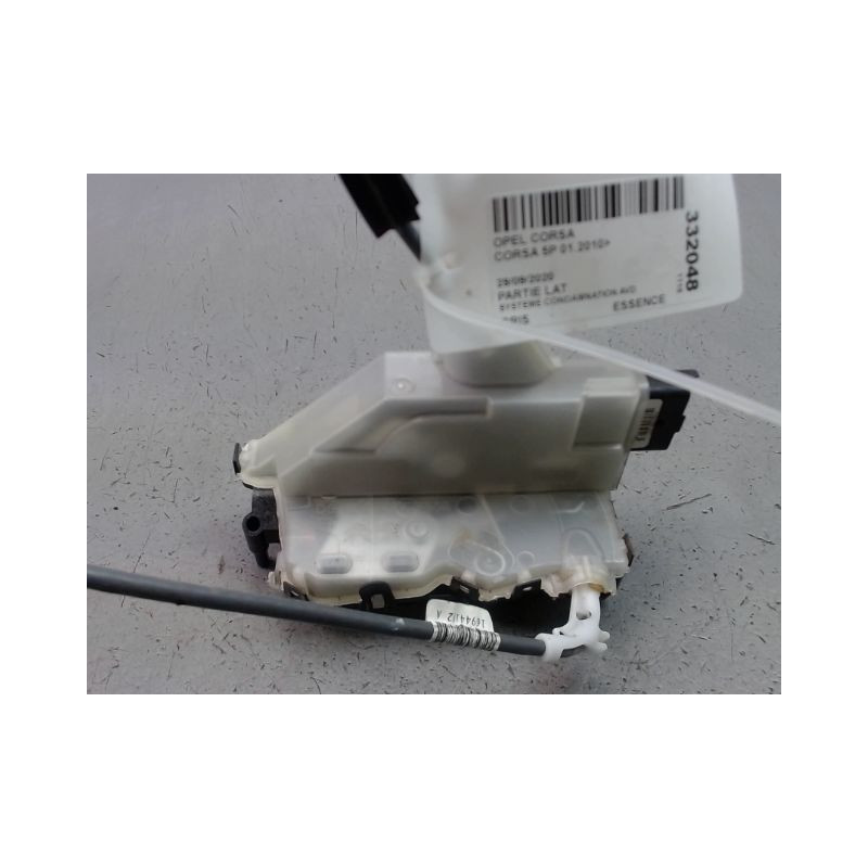 SYSTEME CONDAMNATION AVANT DROIT OPEL CORSA 2010-