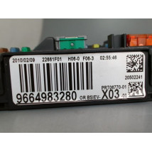 PLATINE FUSIBLE AVANT CITROEN C3 2 PHASE 1 DIESEL