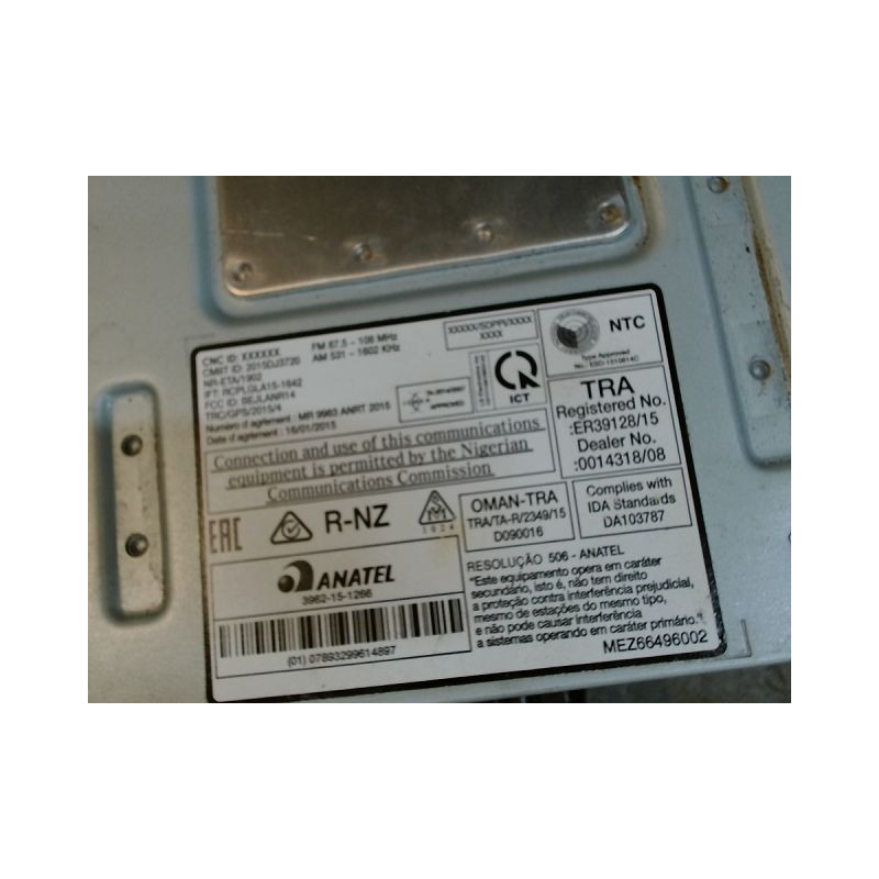 AUTORADIO RENAULT MEGANE