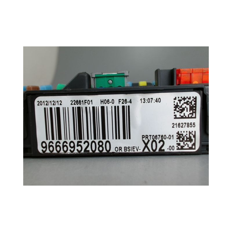 PLATINE FUSIBLE AVANT CITROEN C3