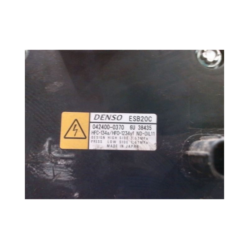 COMPRESSEUR AIR CONDITIONNE TOYOTA C-HR