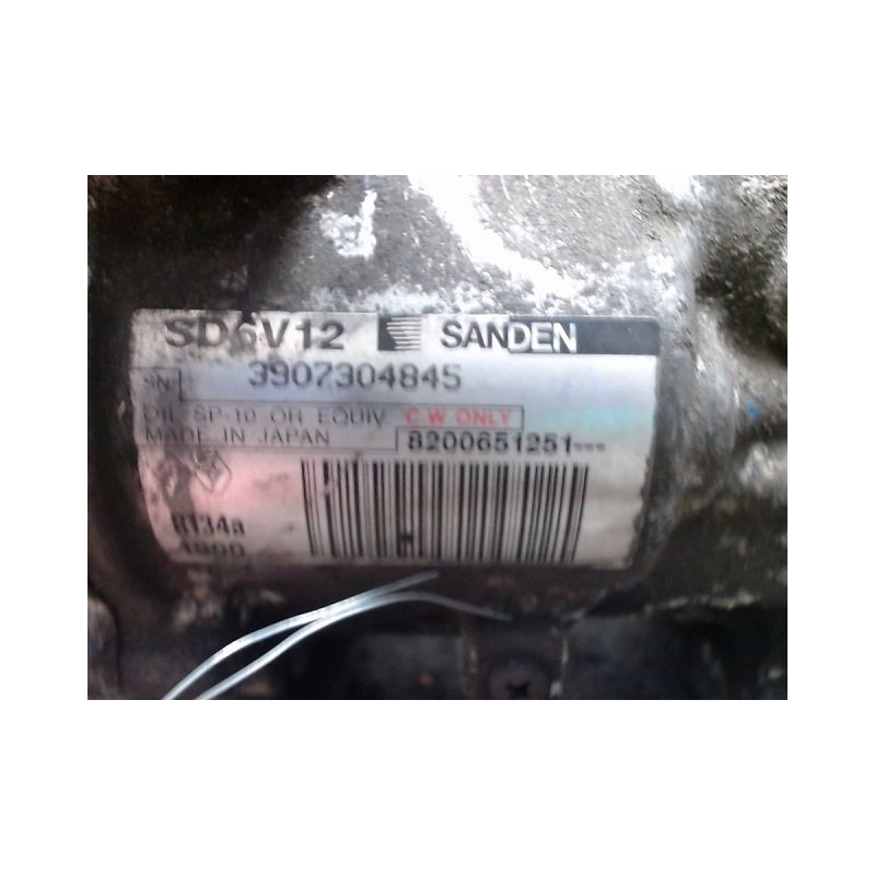 COMPRESSEUR AIR CONDITIONNE RENAULT CLIO