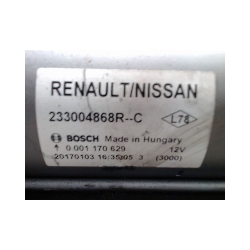 DEMARREUR RENAULT MEGANE