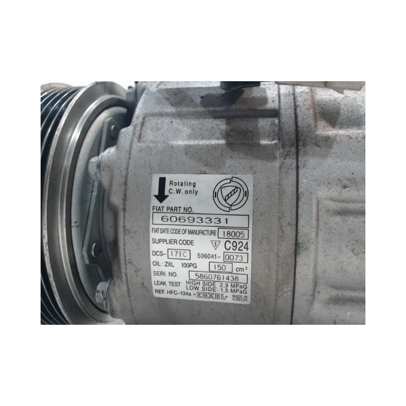 COMPRESSEUR AIR CONDITIONNE ALFA ROMEO 159