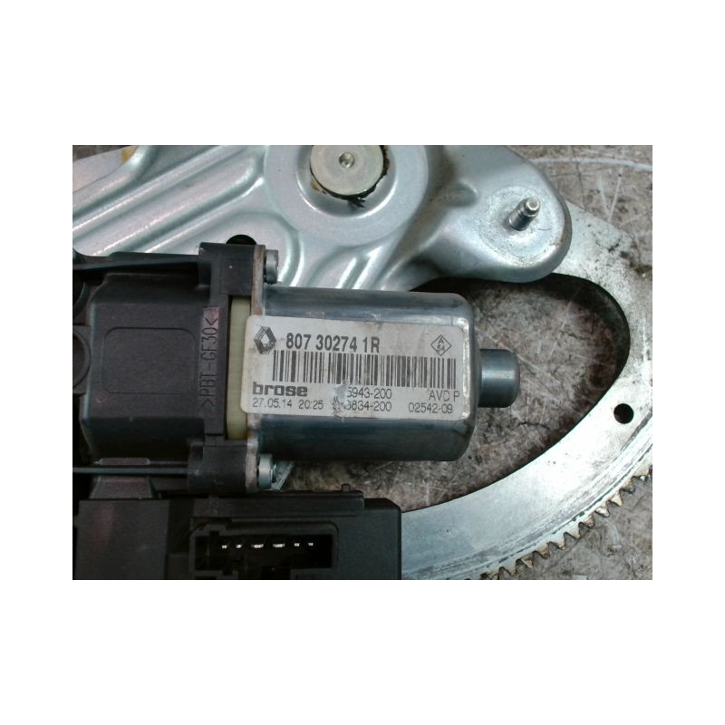 MECANISME+MOTEUR LEVE-GLACE AVANT DROIT RENAULT SCENIC III 2009-