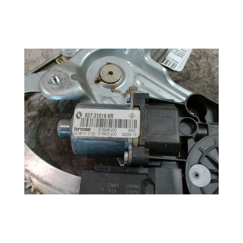 MECANISME+MOTEUR LEVE-GLACE ARRIERE GAUCHE RENAULT SCENIC III 2009-