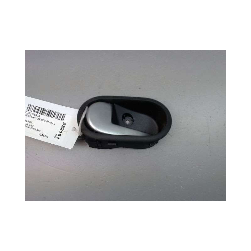 POIGNEE INTERIEURE PORTE ARRIERE GAUCHE FORD FIESTA V Phase 2 2005-2008