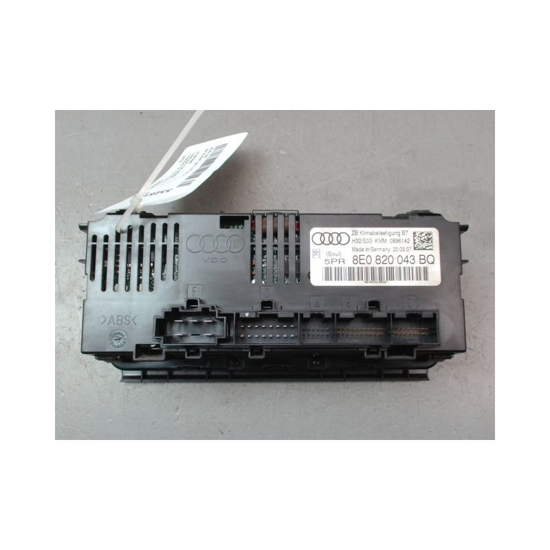 COMMANDE DE CHAUFFAGE AUDI A4 AVANT II Phase 2 2004-2008