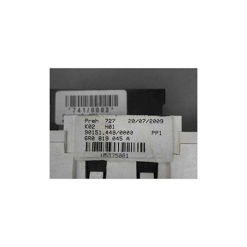 COMMANDE DE CHAUFFAGE VOLKSWAGEN POLO V 09-14