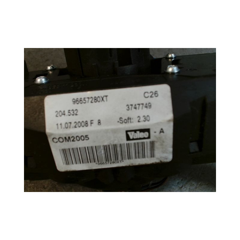 BLOC COMMODOS PEUGEOT 207 GASOIL
